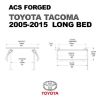 Picture of 2016-2020 TACOMA (Long bed) LEITNER DESIGN ACTIVE CARGO SYSTEM FORGED BED RACK