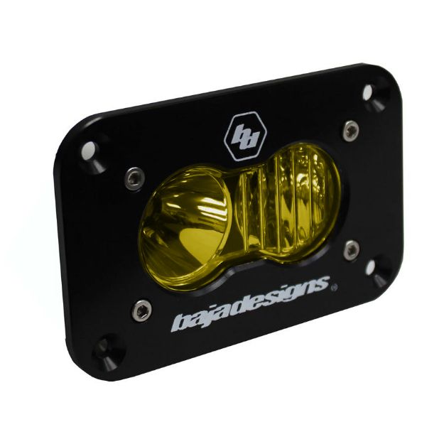 Picture of Baja Designs - 541013 - S2 Sport Black Flush Mount LED Auxiliary Light Pod
