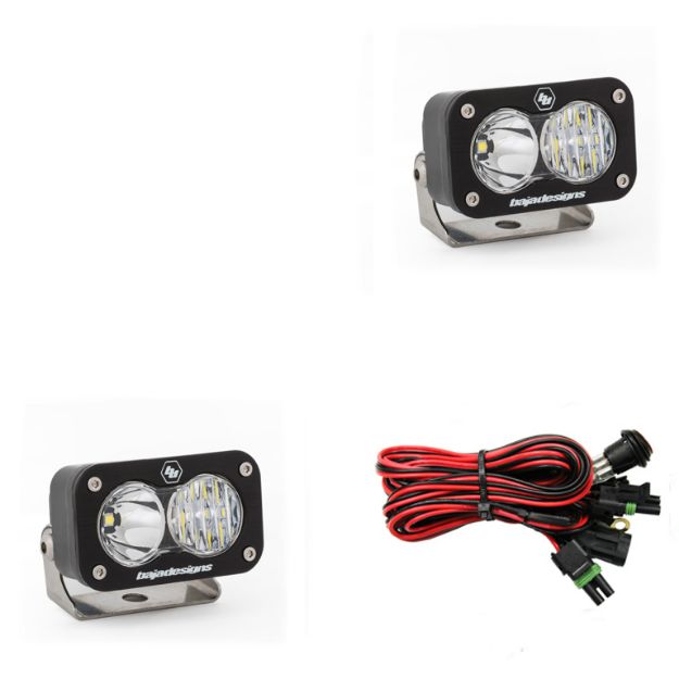 Picture of Baja Designs - 547803 - S2 Sport Black LED Auxiliary Light Pod Pair