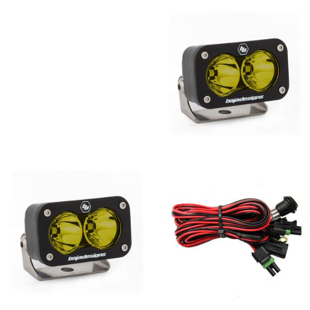 Picture of Baja Designs - 547811 - S2 Sport Black LED Auxiliary Light Pod Pair