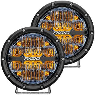 Picture of 360-SERIES 6" LED OE OFF-ROAD FOG LIGHT DRIVE BEAM AMBER BACKLIGHT| PAIR