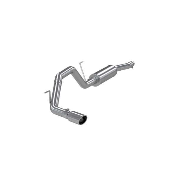 Picture of Cat Back Exhaust System Single Side Aluminized Steel For 04-06 Nissan Titan 5.6L, Extended Cab/Crew Cab MBRP