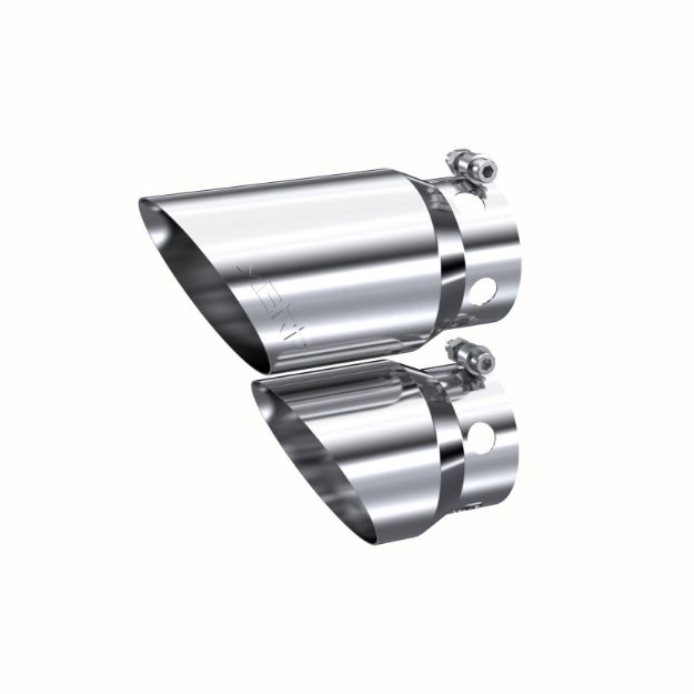 Picture of 4 Inch Inlet 5 Inch Tip Cover Set-6 3/4 Inch And 9 3/4 Inch Length T304 Stainless Steel MBRP