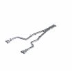 Picture of 2015-2016 Dodge Challenger Aluminized Steel 3 Inch Dual Rear Cat-Back Quad Tips (Race Version) Exhaust System MBRP
