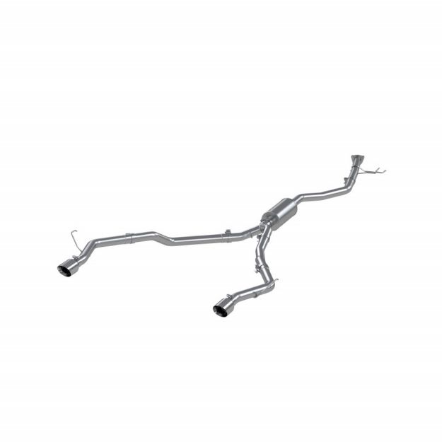Picture of T304 Stainless Steel 2.5 Inch Cat-Back Dual Rear Exit 2021-Up Honda Ridgeline 3.5L MBRP