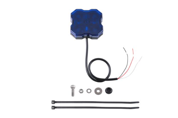 Picture of Stage Series Single-Color LED Rock Light Blue Hookup (one) Diode Dynamics