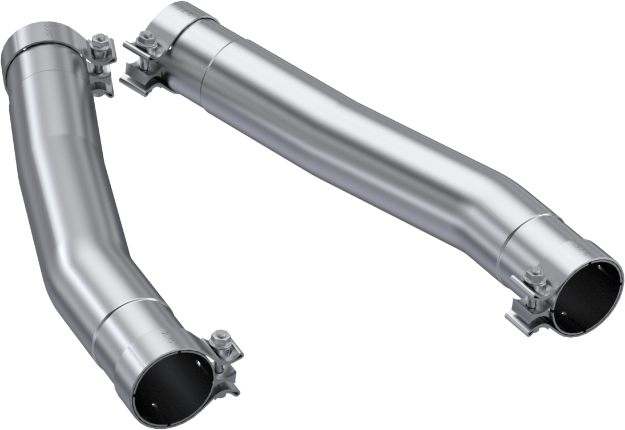Picture of 2015-2023 Dodge Challenger/Charger 6.4L and 2017-2023 Dodge Challenger/ Charger 5.7L T409 Stainless Steel Dual 3 Inch Muffler Bypass MBRP