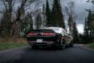 Picture of 15-23 Dodge Challenger T304 Stainless Steel 3 Inch Dual Cat Back Quad Tips with Carbon Fiber Tips (Race Version) Exhaust System MBRP