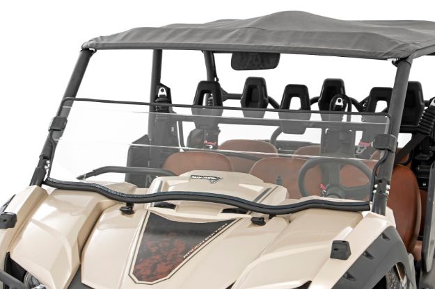 Picture of Half Windshield Scratch Resistant 14-22 Yamaha Viking 4WD Rough Country