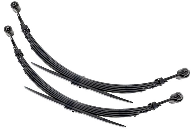 Picture of Rear Leaf Springs 4 Inch Lift Pair 73-76 GMC Half-Ton Suburban 4WD Rough Country