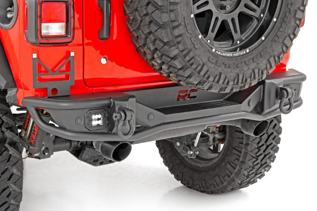 Picture of Rear Bumper Tubular 18-22 Jeep Wrangler JL 4WD Rough Country