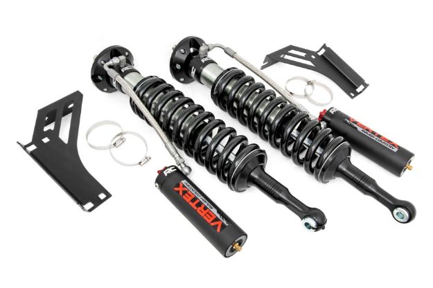 Picture of Vertex 2.5 Adjustable Front Shocks 2 Inch 10-22 Toyota 4Runner/05-22 Tacoma Rough Country