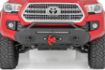 Picture of Front Bumper Hybrid with 12000-Lb Pro Series Winch Black Series with White DRL LED Light Bar 16-22 Toyota Tacoma 4WD Rough Country