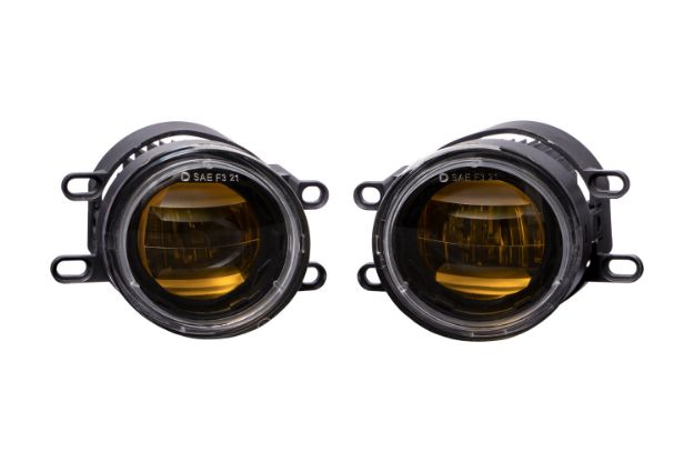 Picture of Elite Series Fog Lamps for 2014-2015 Lexus IS250 Pair Yellow 3000K Diode Dynamics
