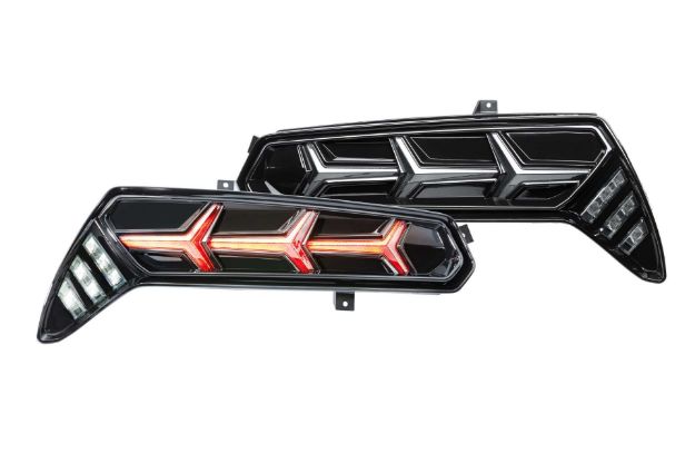 Picture of XB LED Tails: Chevrolet Corvette (14-18) (Pair / Red)