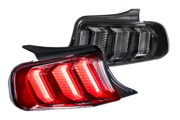 Picture of XB LED Tails: Ford Mustang (10-12) (Pair / Facelift / Red)