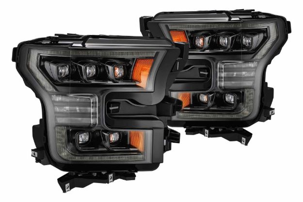 Picture of Adapter: Ford F150 / Raptor (15-20) for trucks with OEM LED Headlights (set)