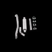 Picture of Cat Back Exhaust System Single Rear Exit Off Road Aluminum For 12-18 Jeep Wrangler/Rubicon JK 3.6L V6 2/4 Door MBRP