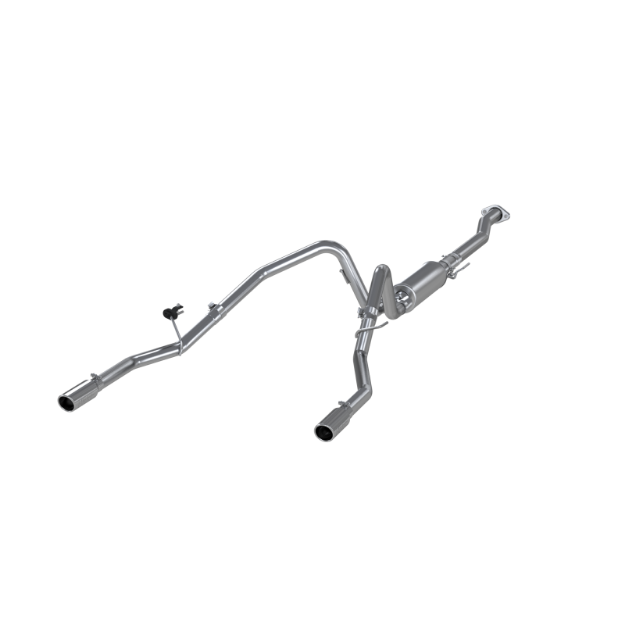 Picture of 2.5 Inch Cat Back Exhaust System Dual Rear Exit For 11-14 Ford F-150 V6 EcoBoost Aluminized Steel MBRP