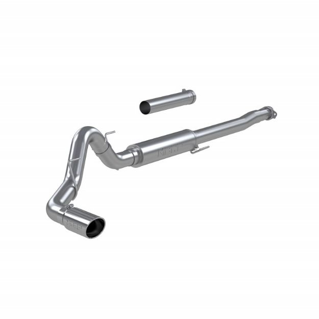 Picture of 21-22 Ford F-150 4 Inch Cat Back Single Side Race version T409 Stainless Steel Exhaust System MBRP