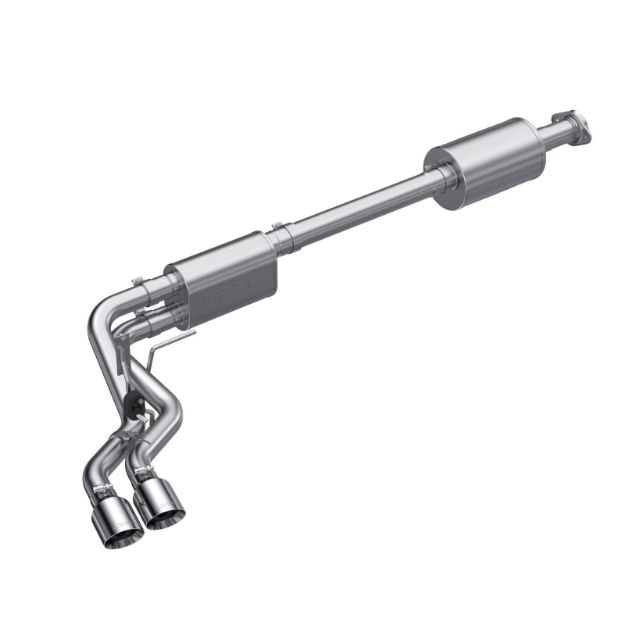 Picture of 3 inch Cat-Back 2.5 inch Dual Pre-Axle (Street Profile) 21-Up F-150 Aluminized Steel MBRP