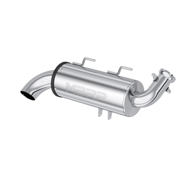 Picture of 5 inch Single Slip-on Exhaust 11-22 Polaris Sportsman Performance Series MBRP
