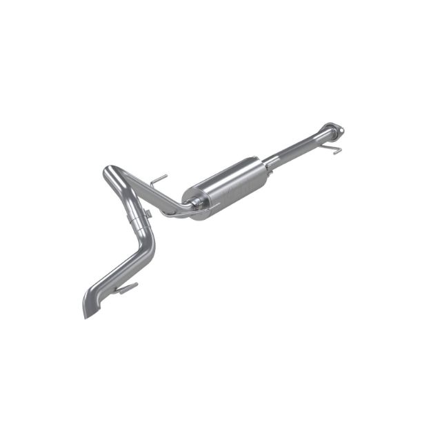 Picture of 04-22 Toyota 4Runner 11-16 Toyota Land Cruiser Prado Installer Series Aluminized Steel 2.5 Inch Cat-Back High Clearance Turn Down Single Rear Exit MBRP Exhaust System