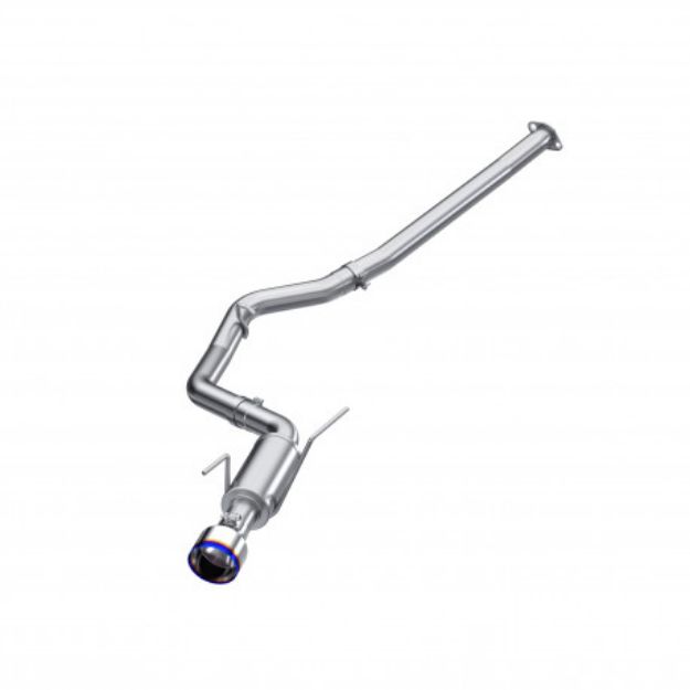 Picture of Subaru Impreza WRX/WRX STI 2.0L/2.5L 3.0 Inch Cat-Back Single Rear Exit T304 Stainless Steel with Burnt End Tip MBRP
