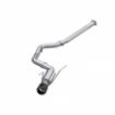 Picture of Subaru Impreza WRX/WRX STI 2.0L/2.5L 3.0 Inch Cat-Back Single Rear Exit T304 Stainless Steel with Carbon Fiber Tip MBRP