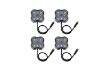 Picture of Stage Series Single-Color LED Rock Light White Diffused M8 (4-pack) Diode Dynamics