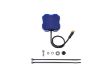 Picture of Stage Series Single-Color LED Rock Light Blue M8 (one) Diode Dynamics