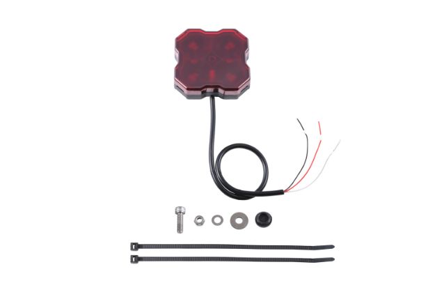 Picture of Stage Series Single-Color LED Rock Light Red Hookup (one) Diode Dynamics