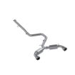 Picture of 3 inch Cat-Back Dual Split Rear (2) 5 inch OD Tips Included 19-22 Hyundai Veloster N Aluminized Steel MBRP