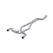 Picture of 20-23 Toyota Supra, T304 Stainless Steel 3 inch Cat-Back Dual Rear Outlet with Burnt End Tips 2 4.5 inch T305 Burnt End Tips Included MBRP