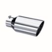 Picture of Exhaust Tip 8 Inch O.D. Rolled End 5 Inch Inlet 18 Inch Length T304 Stainless Steel MBRP