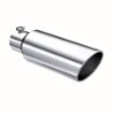 Picture of Exhaust Tip 6 Inch O.D. Rolled End 4 Inch Inlet 18 Inch Length T304 Stainless Steel MBRP