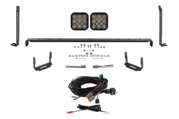 Picture of SS5 Stealth Grille LED 2-Pod Kit for 2014-2023 Toyota 4Runner, Sport White Driving Diode Dynamics