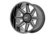 Picture of 91 Series Milled One-Piece Gloss Black 20x12 6x135 -44mm Rough Country