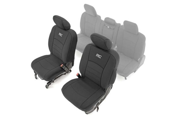 Picture of Seat Covers Bucket Seats Front 19-22 Ram 1500 2WD/4WD Rough Country
