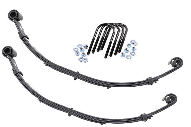 Picture of Rear Leaf Springs 4 Inch Lift Pair 82-86 Jeep CJ 7 4WD Rough Country