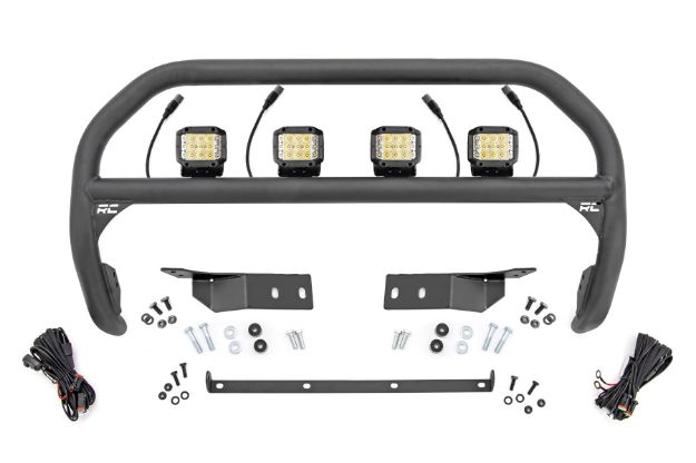 Picture of Nudge Bar 3 Inch Wide Angle Led (x4) 07-21 Toyota Tundra Rough Country