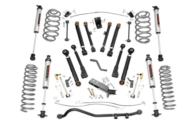 Picture of 4 Inch Lift Kit X-Series V2 97-06 Jeep Wrangler TJ 4WD Rough Country
