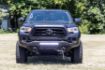 Picture of Front Bumper Hybrid 12000-Lb Pro Series Winch Synthetic Rope 16-22 Toyota Tacoma Rough Country