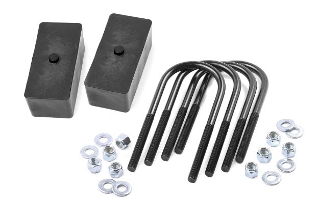 Picture of 2 Inch Block and U-Bolt Kit 05-10 Ford Super Duty 2WD/4WD Rough Country