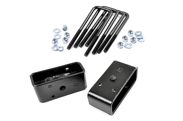Picture of 1.5 Inch Block And U-Bolt Kit 11-19 Chevy/GMC 2500HD/3500HD Rough Country