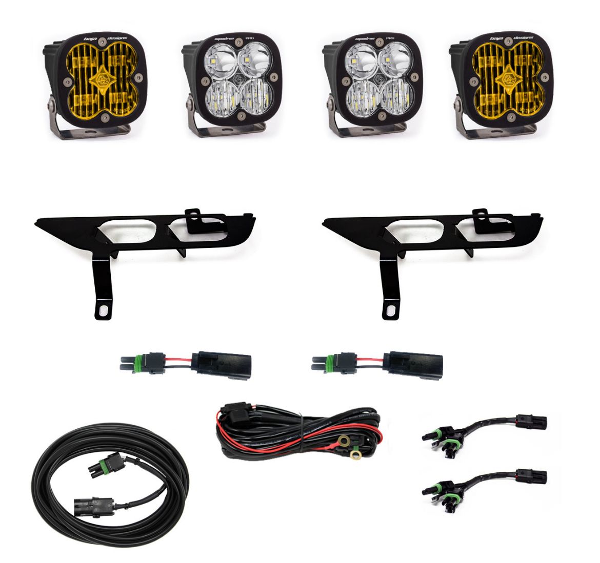 Picture of F-150 Light Kit FPK, SAE Clear/Sport 21-Present Ford F150 Baja Designs
