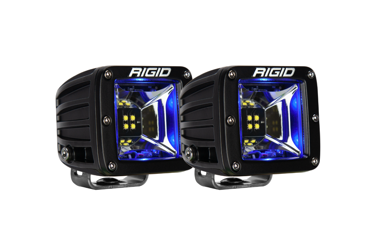 Picture of Scene Blue Backlight Surface Mount Pair Radiance RIGID Industries