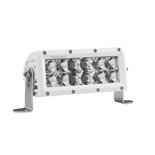 Picture of 6 Inch Spot/Flood Combo Light White Housing E-Series Pro RIGID Industries