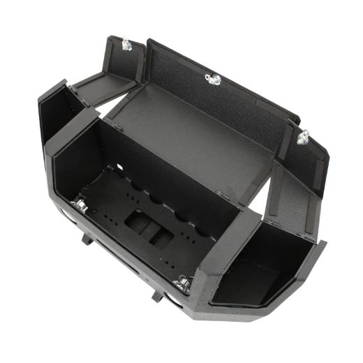Picture of XRC Black Box Winch Cradle/Storage Box 2 Inch Receiver Fits 8K To 12K Winches Smittybilt