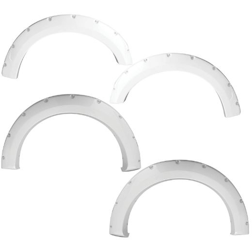 Picture of F-150 Color-Matched Fender Flares 18-Pres F-150 Oxford White Set of 4 Smittybilt